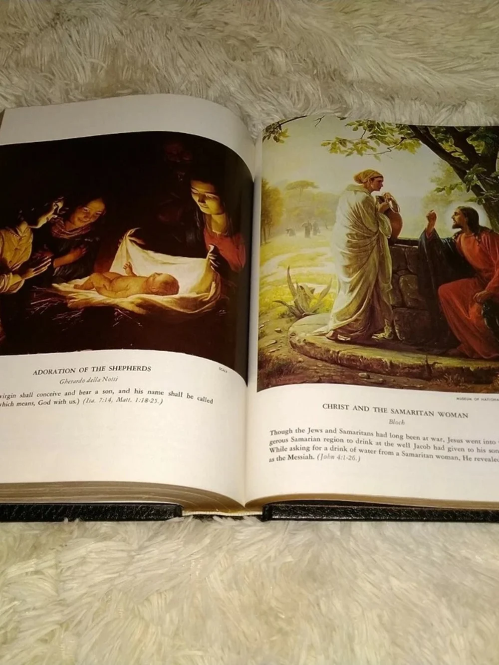 Holy Bible Holman KJV Hardback 1970 Family Bible Large Print